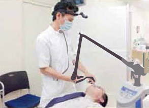 レーザー手術風景